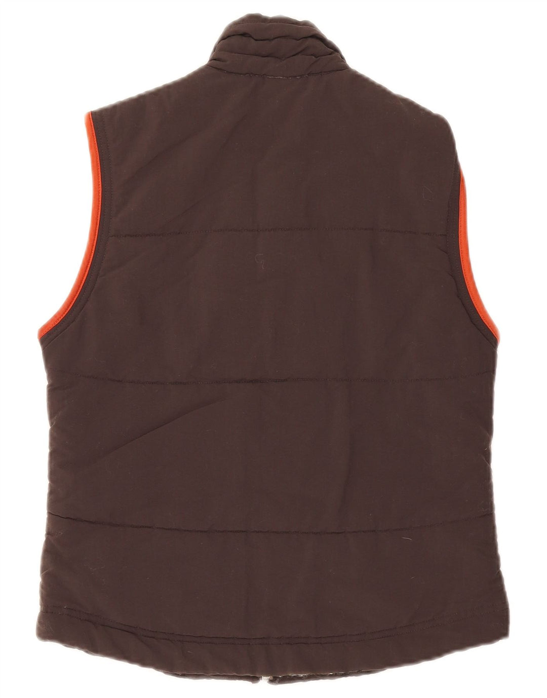Gilet imbottito da donna Adidas UK 10 Small marrone in poliammide