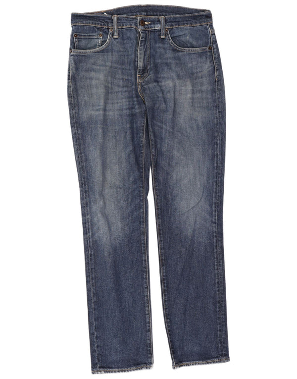 Levi's Mens 511 Slim Jeans W32 L32 Blue Cotton