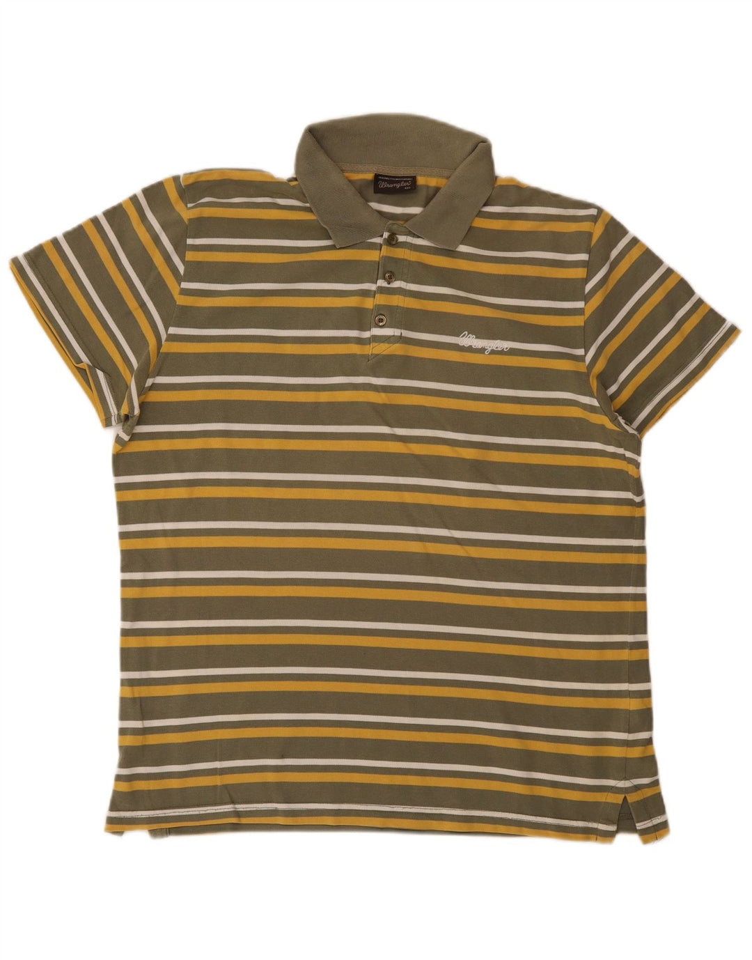 Polo da uomo Wrangler 2XL a righe kaki