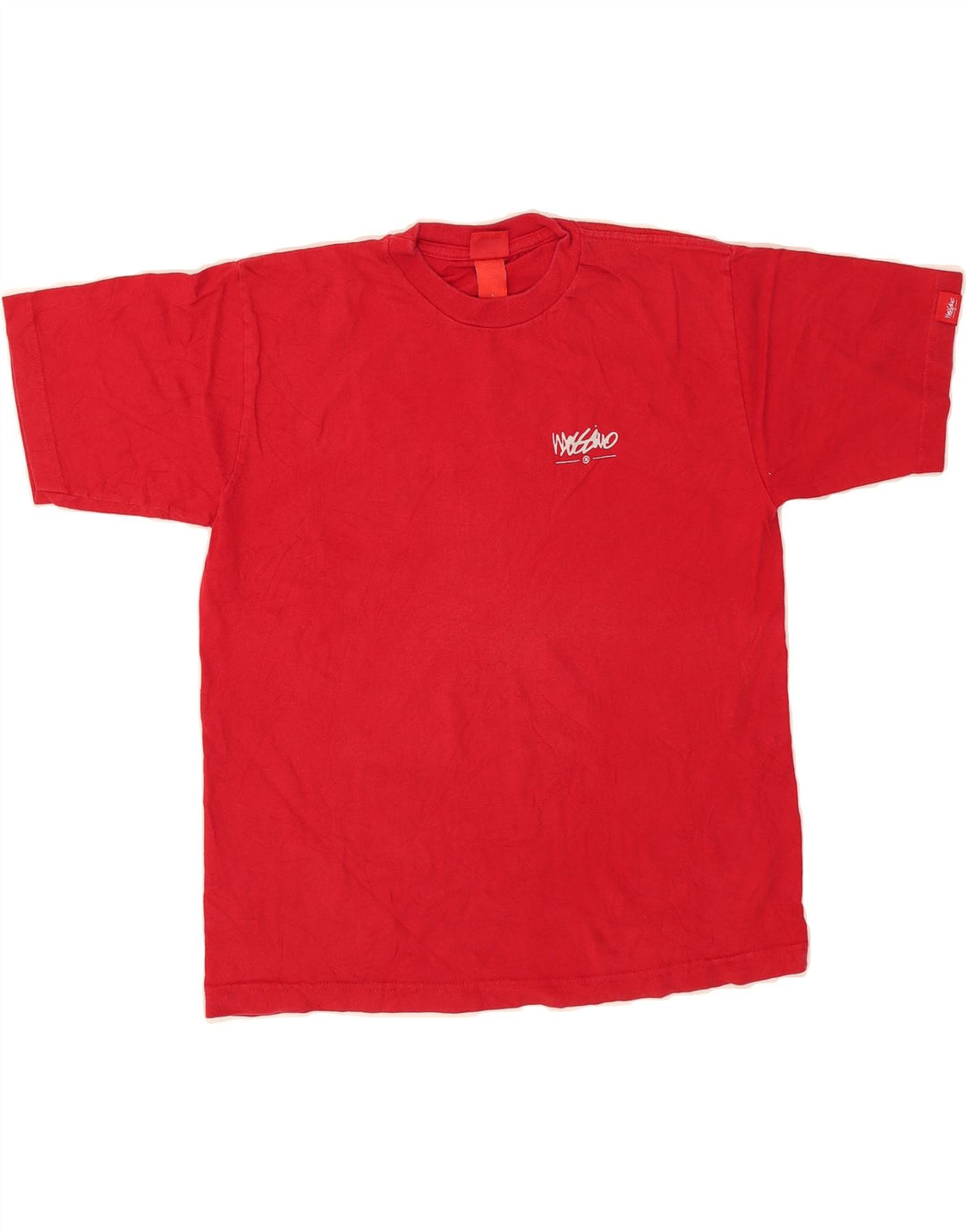 MOSSIMO Womens Graphic T-Shirt Top UK 16 Large Red Cotton Vintage Mossimo and Second-Hand Mossimo from Messina Hembry 