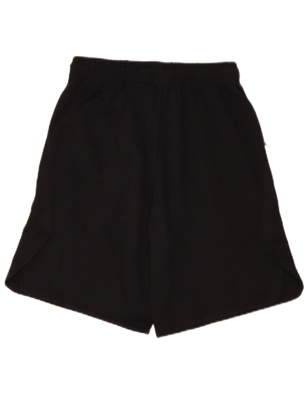 Pantaloncini sportivi Nike Dri Fit da uomo piccoli neri poliestere