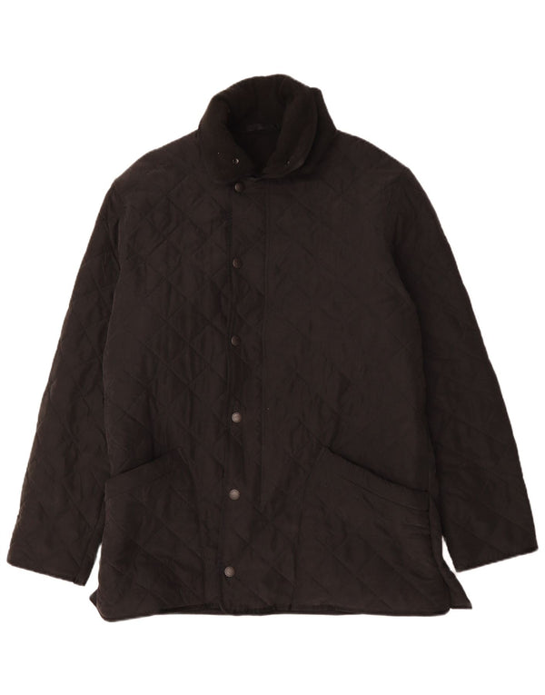 Giacca trapuntata da uomo BARBOUR UK 40 grande nera