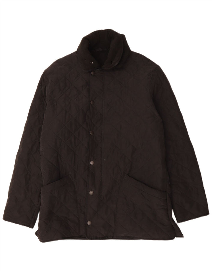 Giacca trapuntata da uomo BARBOUR UK 40 grande nera