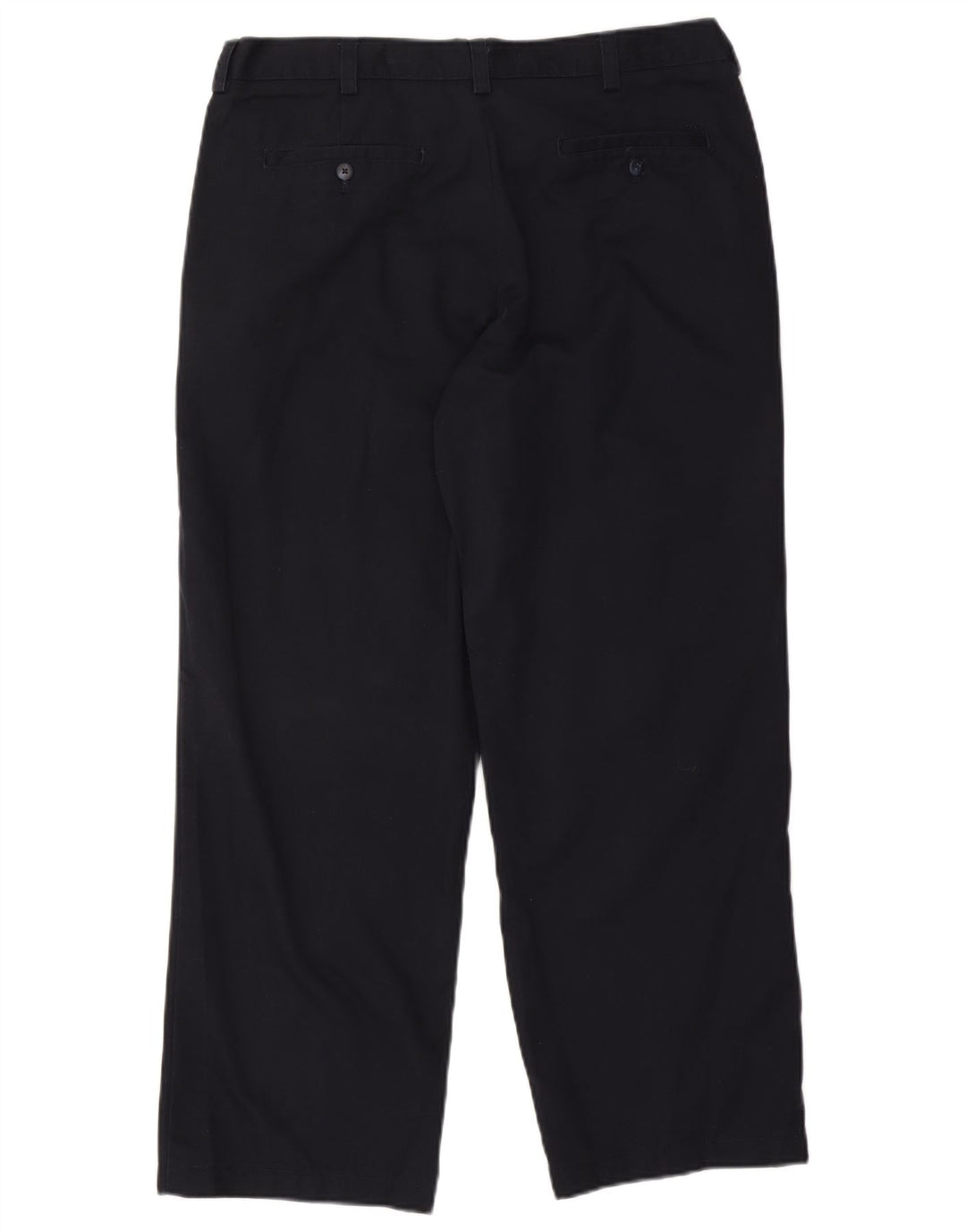 Pantaloni chino dritti da uomo IZOD W36 L29 cotone blu navy