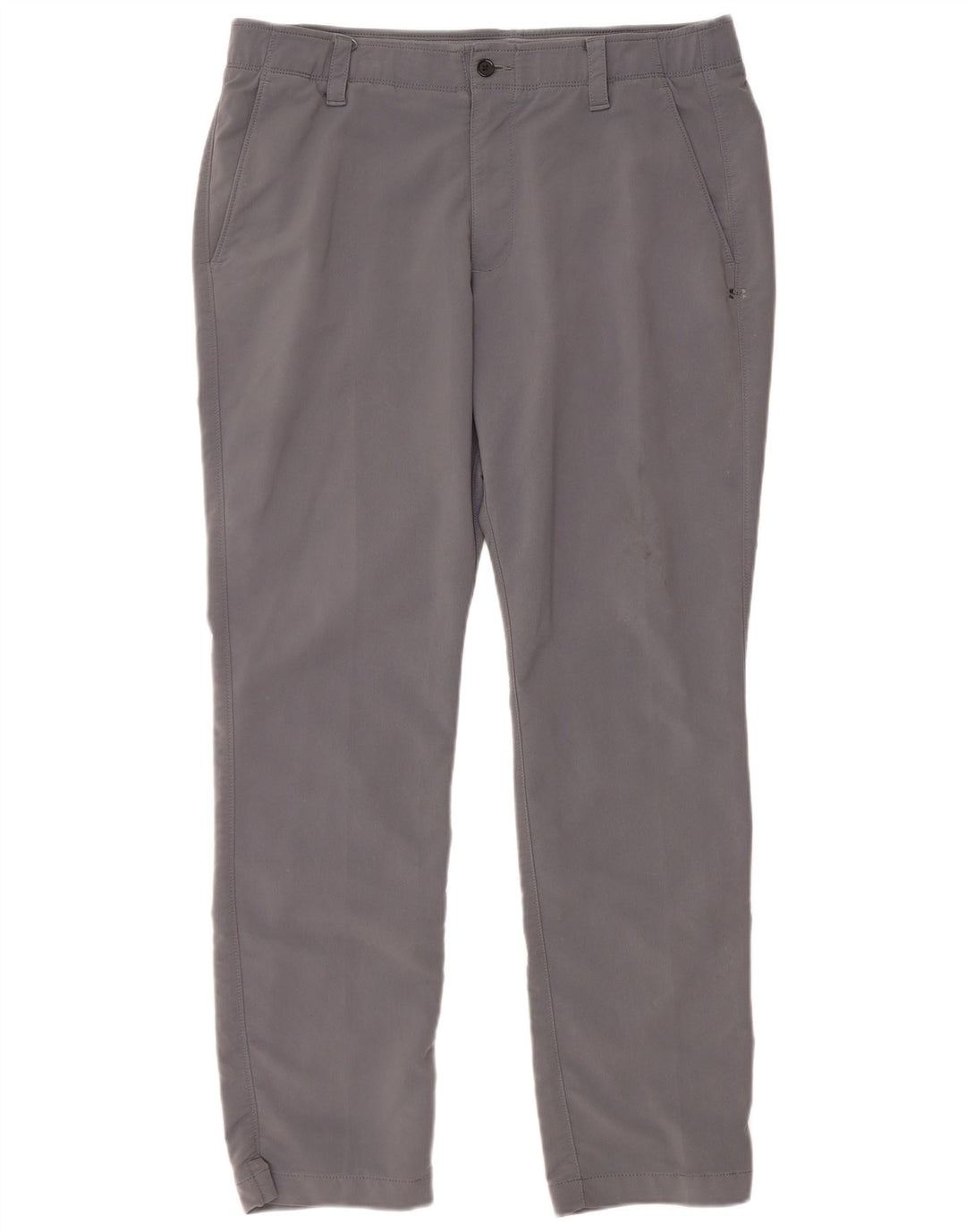 Pantaloni chino slim da uomo UNDER ARMOUR W36 L32 Grigi