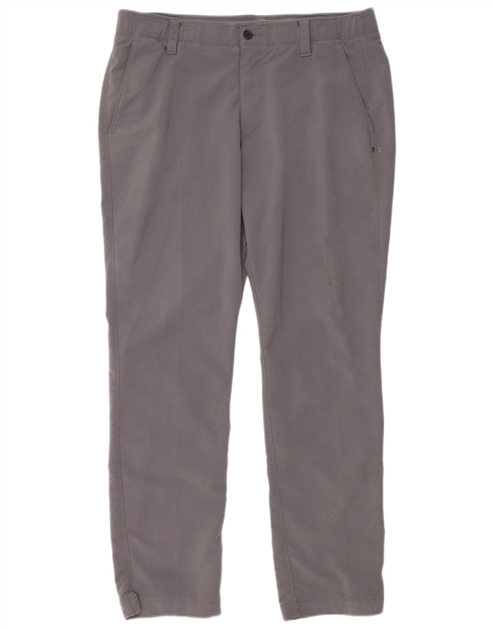 Pantaloni chino slim da uomo UNDER ARMOUR W36 L32 Grigi