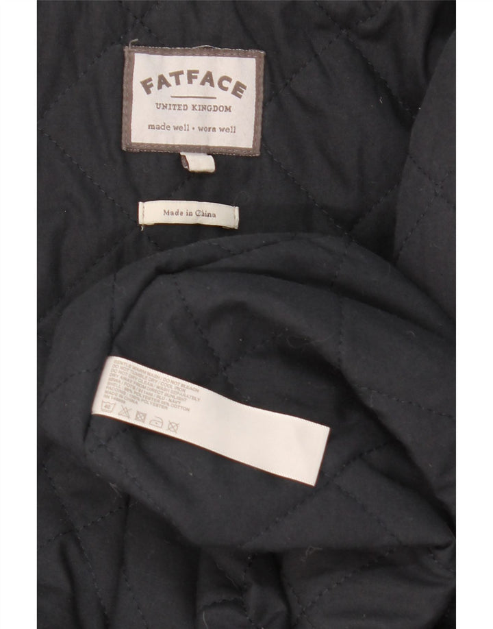 Giacca Parka con cappuccio da donna Fat Face UK 14 Poliestere medio blu navy