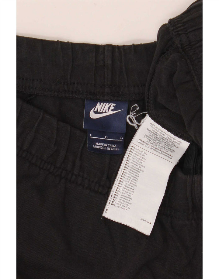 Pantaloncini sportivi Nike da uomo grandi in cotone nero