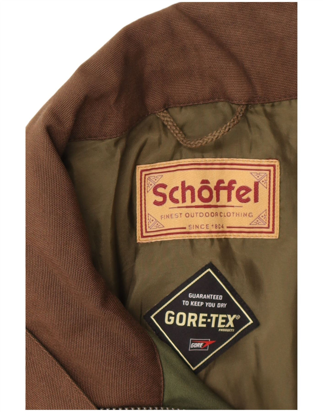 Schoffel Giacca da caccia da uomo in Gore-Tex UK 44 2XL Khaki Army