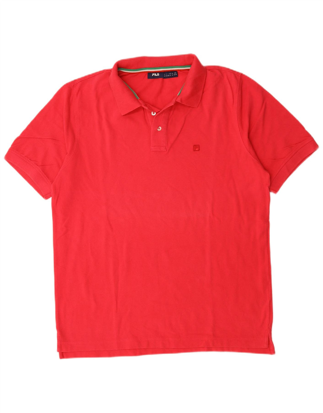 Polo da uomo FILA XL in cotone rosa