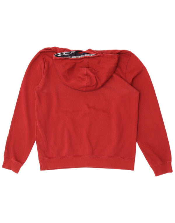 Felpa con cappuccio grafica Champion da ragazzo 15-16 anni 2XL Cotone rosso
