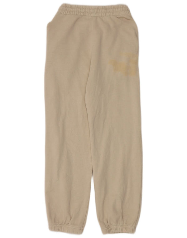 Pantaloni da tuta da donna Zara Joggers UK 10 piccoli in cotone beige