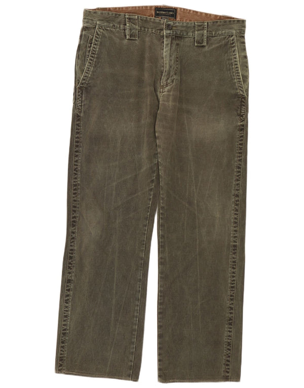 Pantaloni chino dritti da uomo Marlboro Classics EU 52 XL W34 L29 Cachi