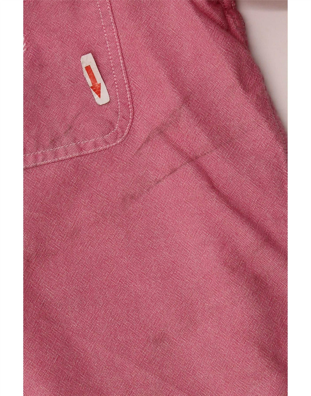 Camicia da uomo Chaps piccola in cotone rosa