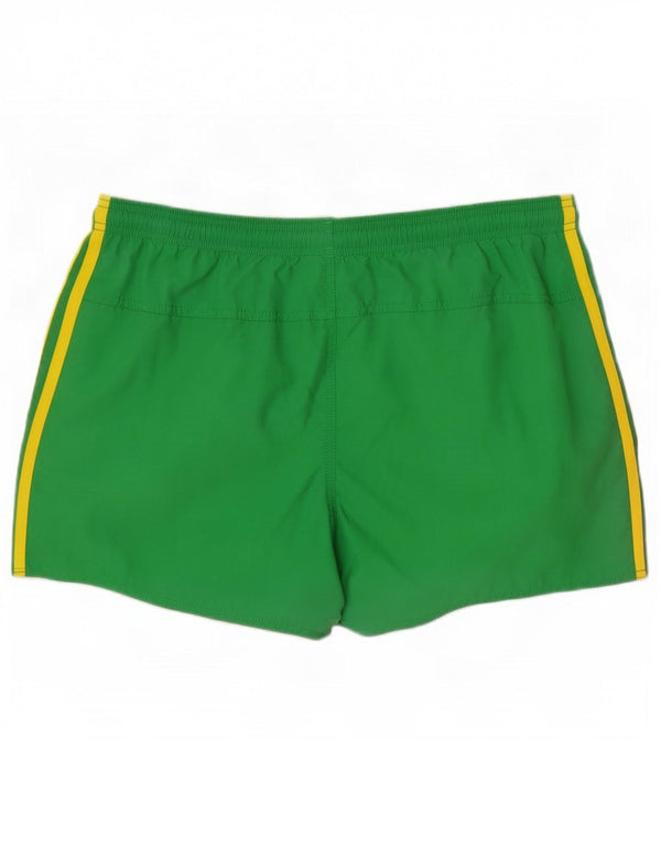 Pantaloncini sportivi da uomo Adidas grandi in nylon verde