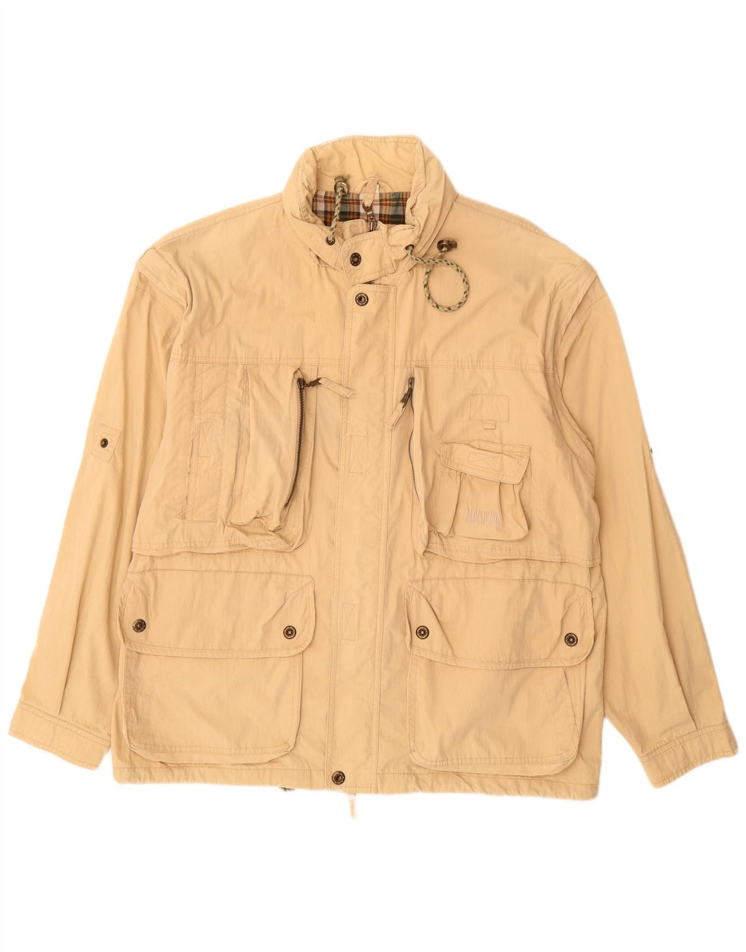 Giacca utility da uomo VINTAGE IT 54 2XL Cotone Beige