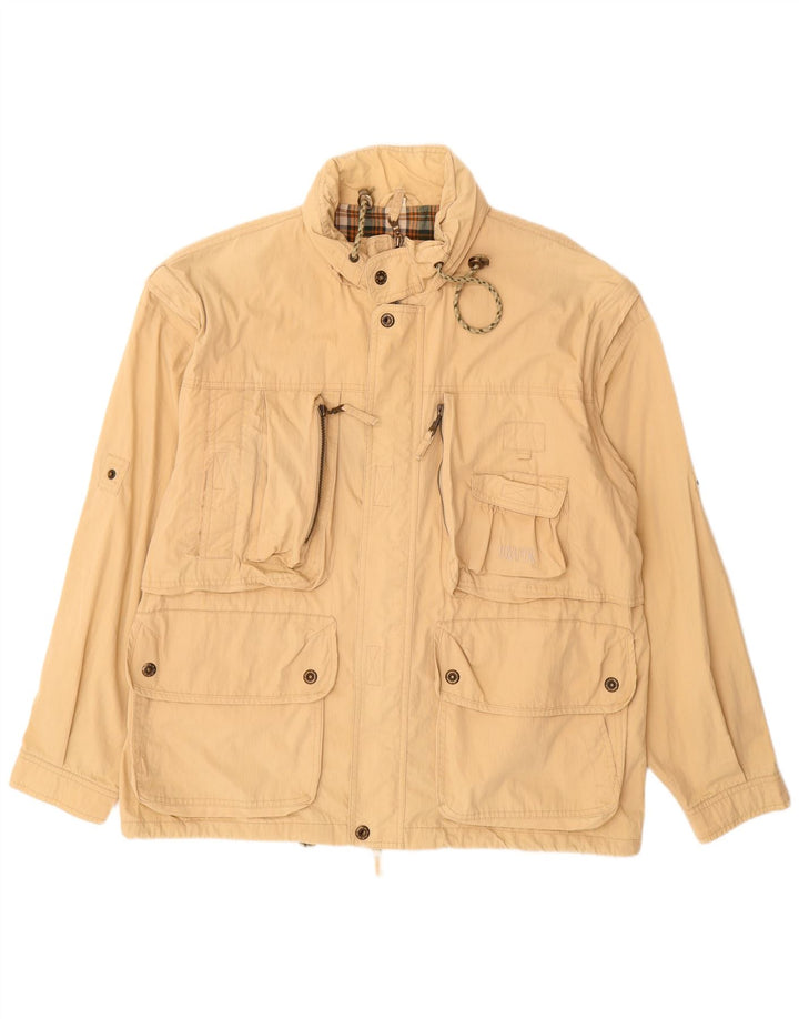 Giacca utility da uomo VINTAGE IT 54 2XL Cotone Beige