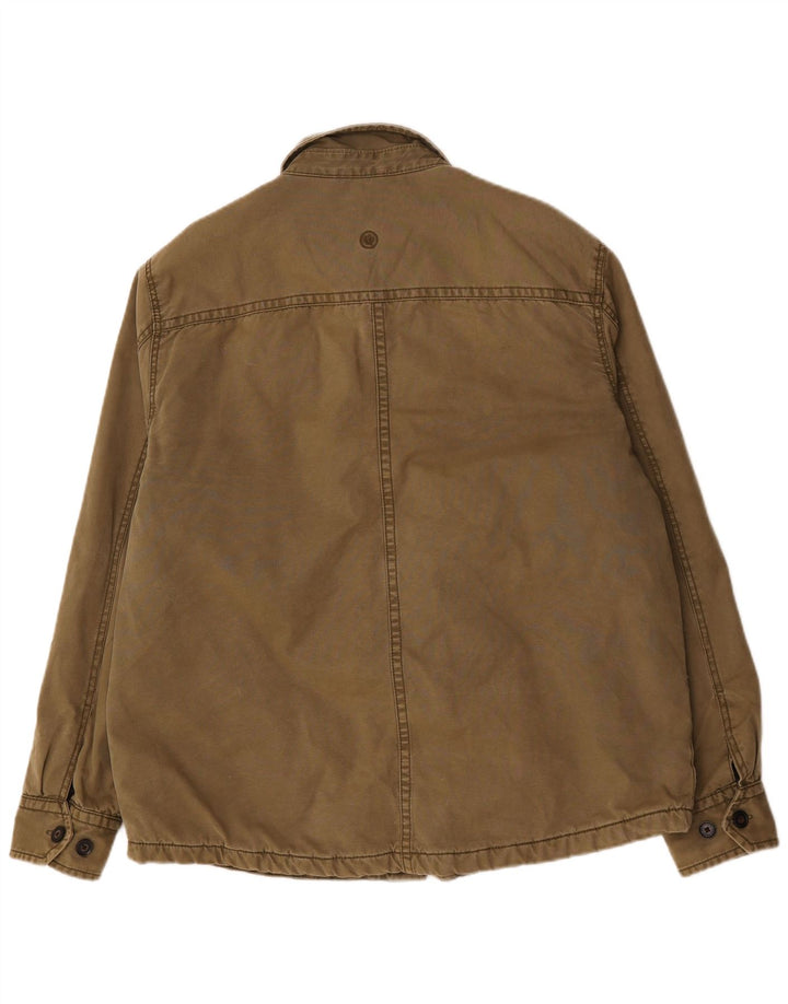 Giacca utility da uomo con vestibilità regolare Fat Face UK 42 XL Cotone marrone