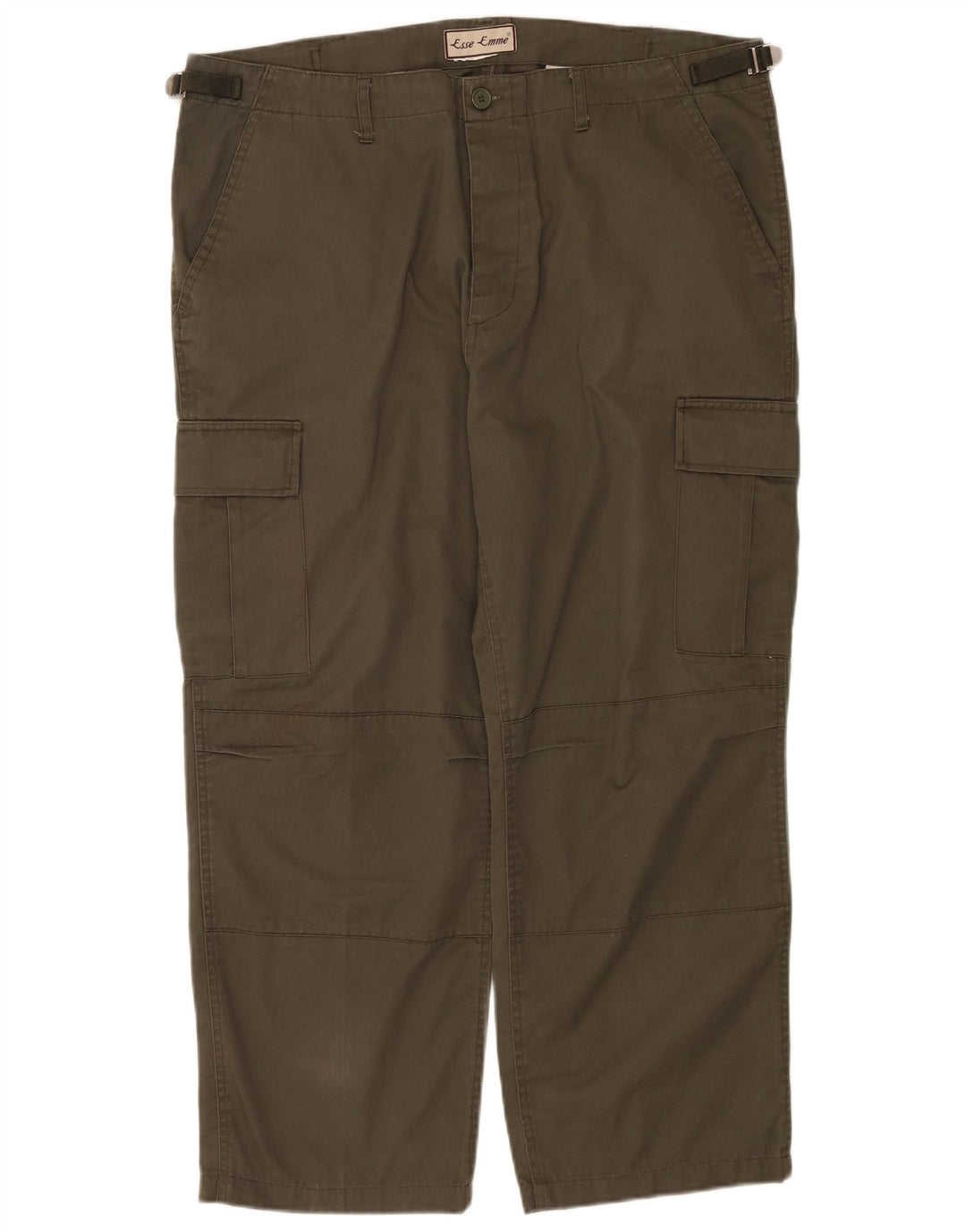 ESSE EMME Pantaloni cargo dritti da uomo W38 L27 Cachi