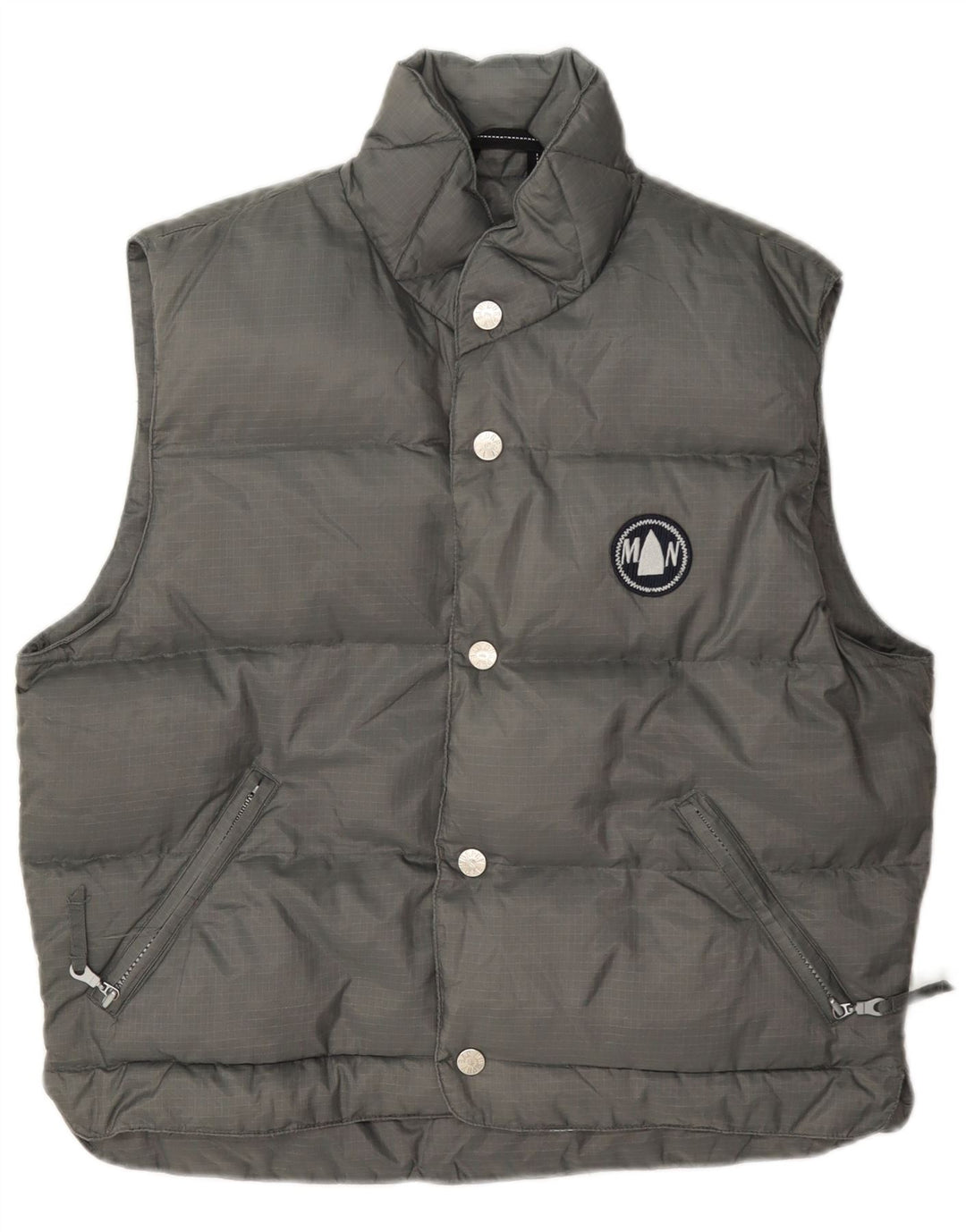 Gilet imbottito da uomo Murphy & Nye UK 34 XS grigio poliammide