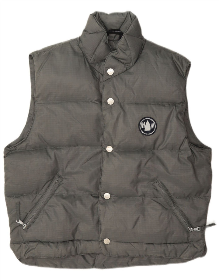 Gilet imbottito da uomo Murphy & Nye UK 34 XS grigio poliammide