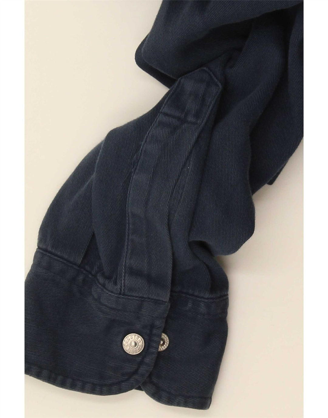 Camicia in denim da uomo Carrera taglia 39/40 cotone medio blu navy