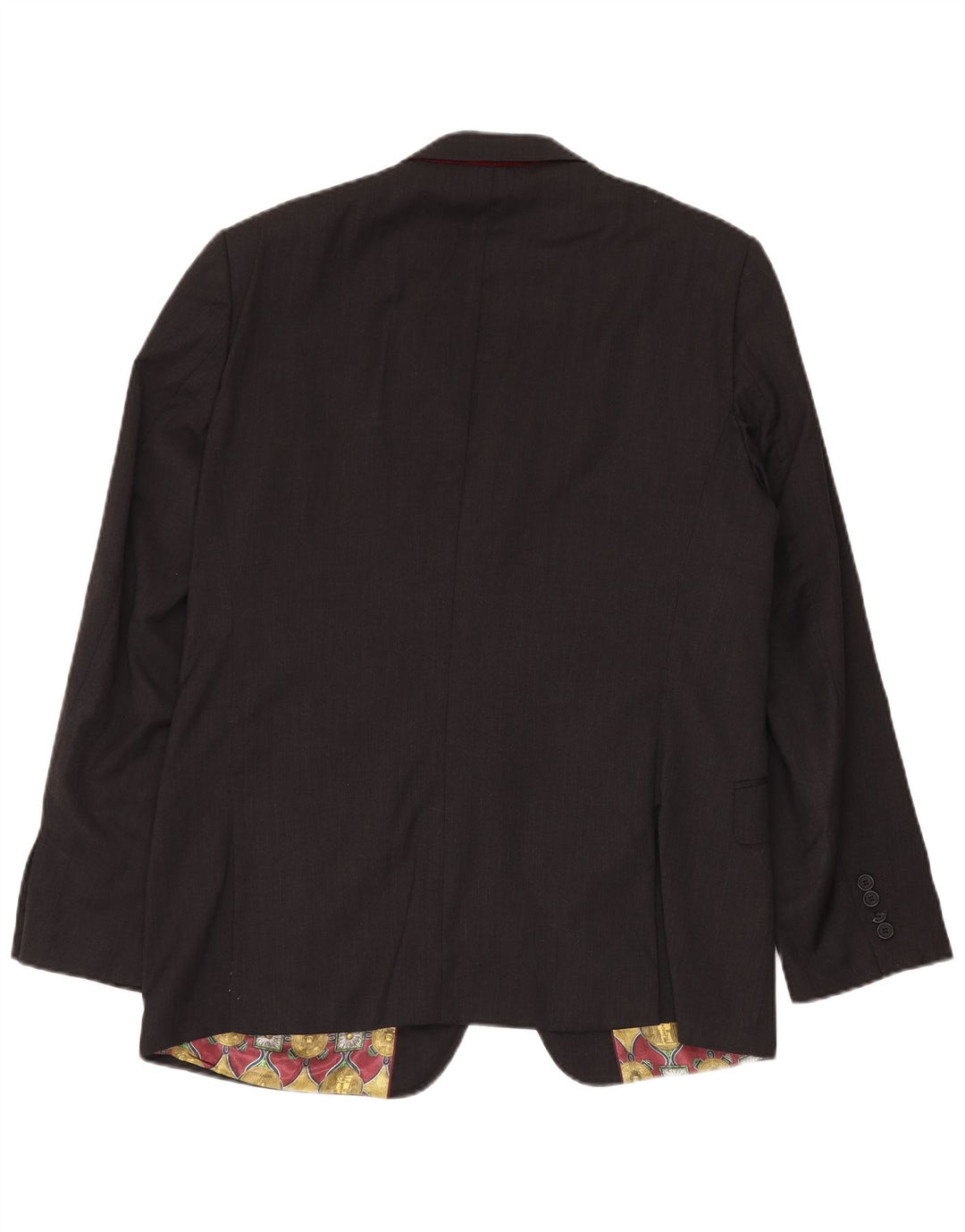 Giacca blazer da uomo a 2 bottoni Ted Baker UK 44 2XL lana nera