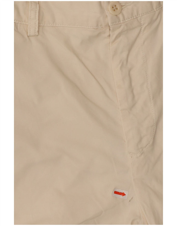 Pantaloncini chino da uomo con vestibilità regolare Gant W38 XL in cotone bianco sporco
