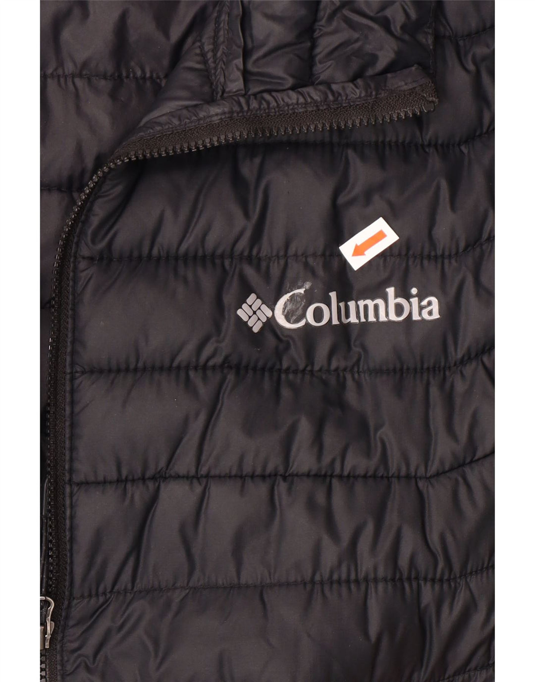 Gilet imbottito da uomo COLUMBIA UK 40 grande nylon nero