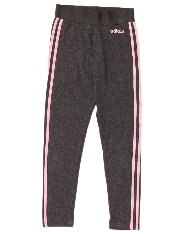Leggings Adidas Donna UK 4/6 XS Grigio
