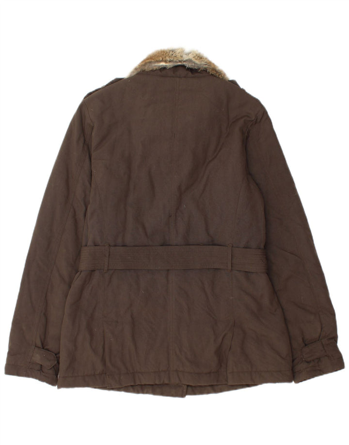 Gilet imbottito militare da donna Woolrich UK 12 Marrone medio