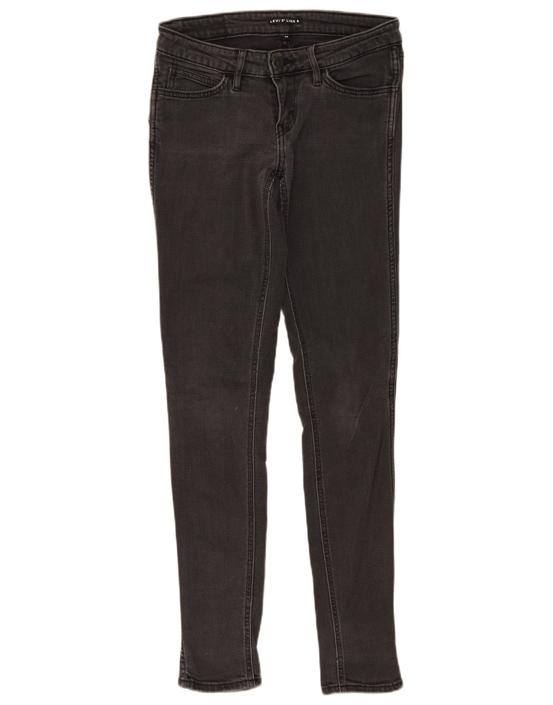 Jeans skinny Levi's da donna della linea 8 W28 L32 grigi