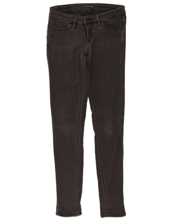 Jeans skinny Levi's da donna della linea 8 W28 L32 grigi