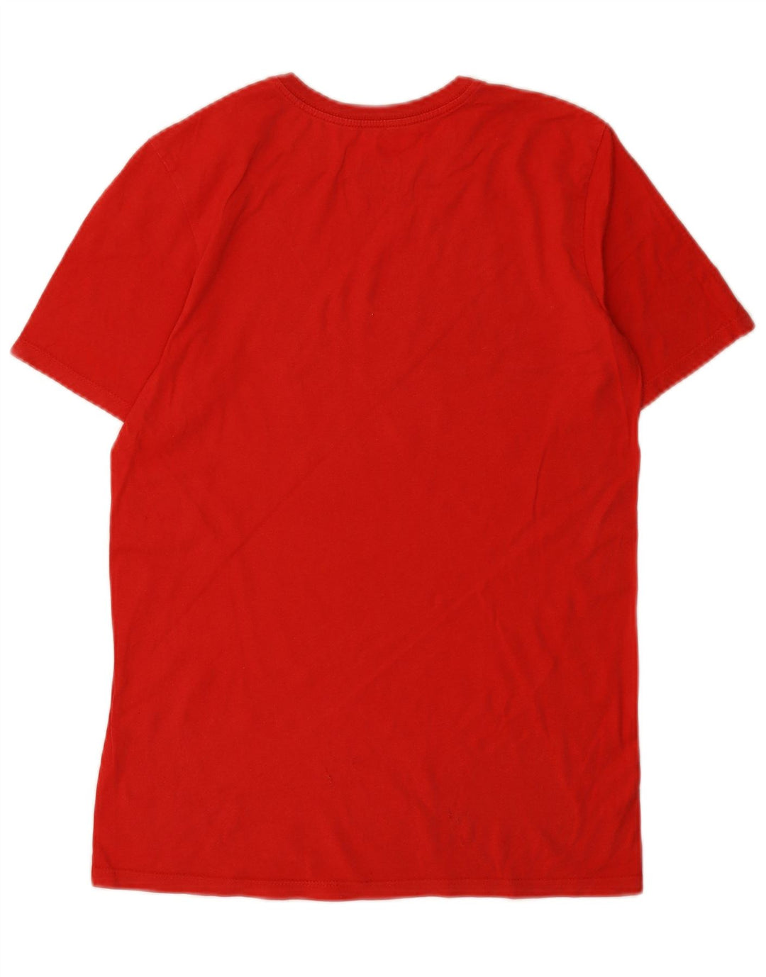 T-shirt grafica Nike da uomo con taglio atletico, piccola, in cotone rosso