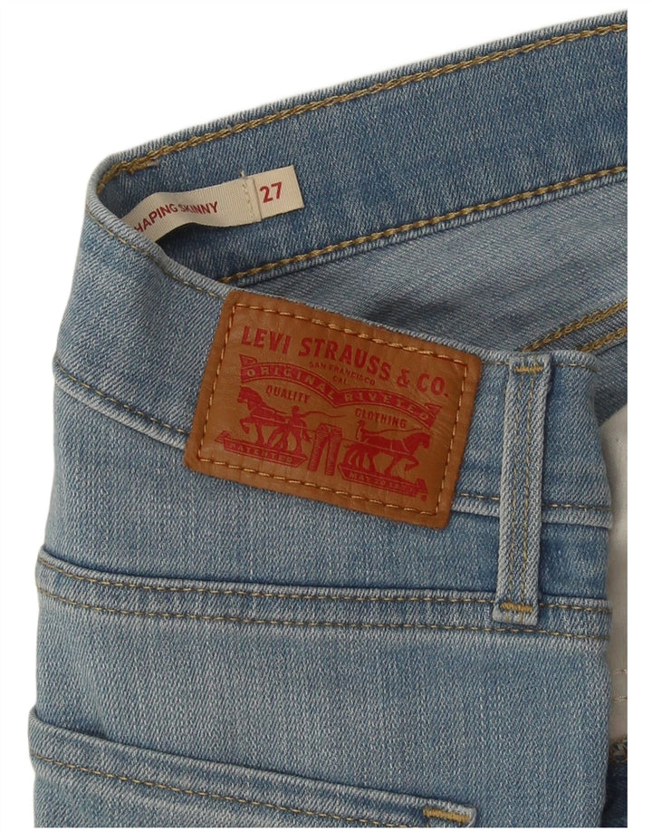 Jeans skinny modellanti da donna Levi's W27 L29 Blu