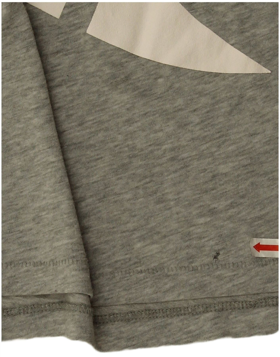 T-shirt grafica oversize da donna Nike Top UK 16 grande grigio chiazzato