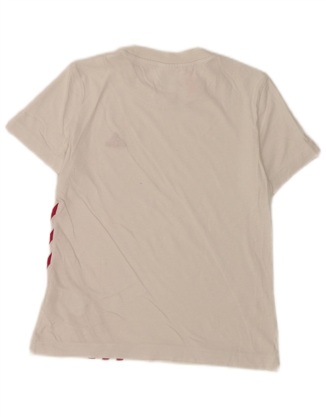 T-shirt Adidas da ragazzo Top 11-12 anni in cotone bianco