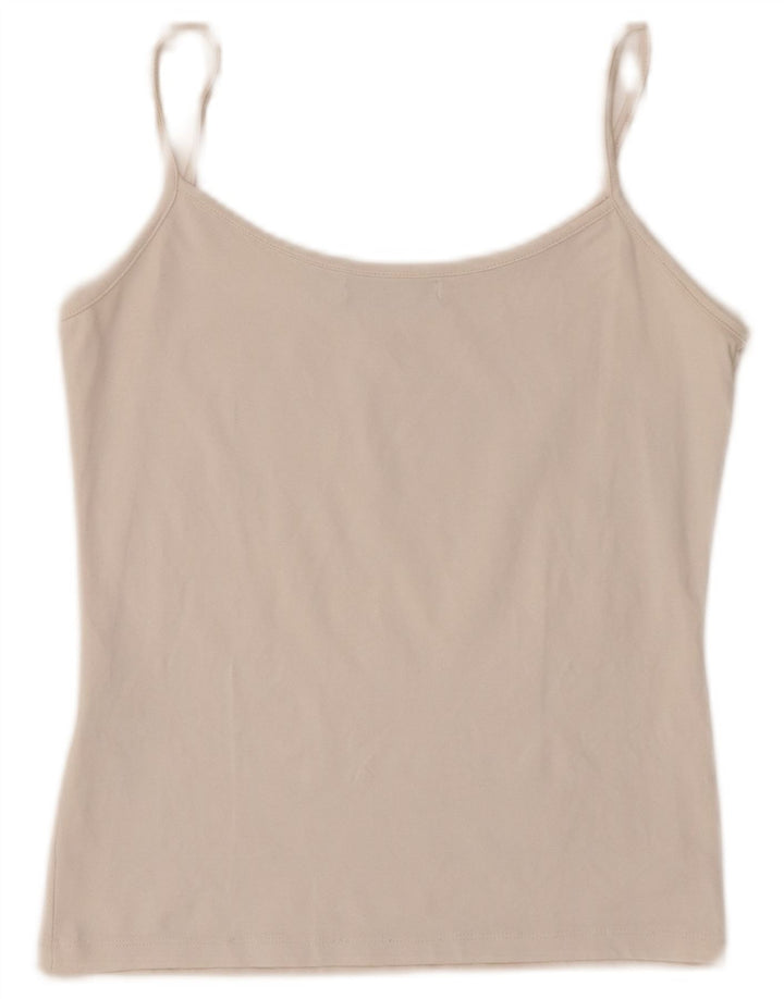 Canotta da donna Zara UK 12 Nylon beige medio