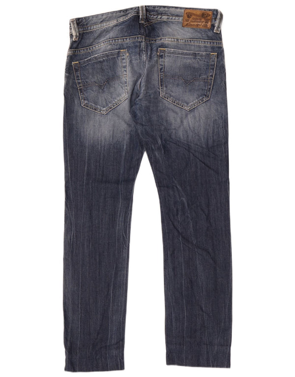 Jeans skinny slim Thavar da uomo Diesel W32 L32 cotone blu
