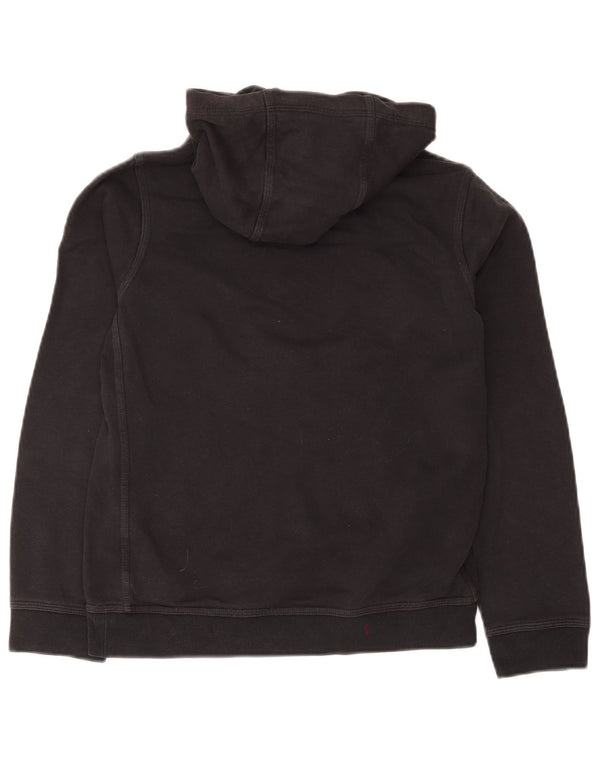 Felpa con cappuccio Nike da bambino con vestibilità grafica standard, 12-13 anni, grande, cotone nero