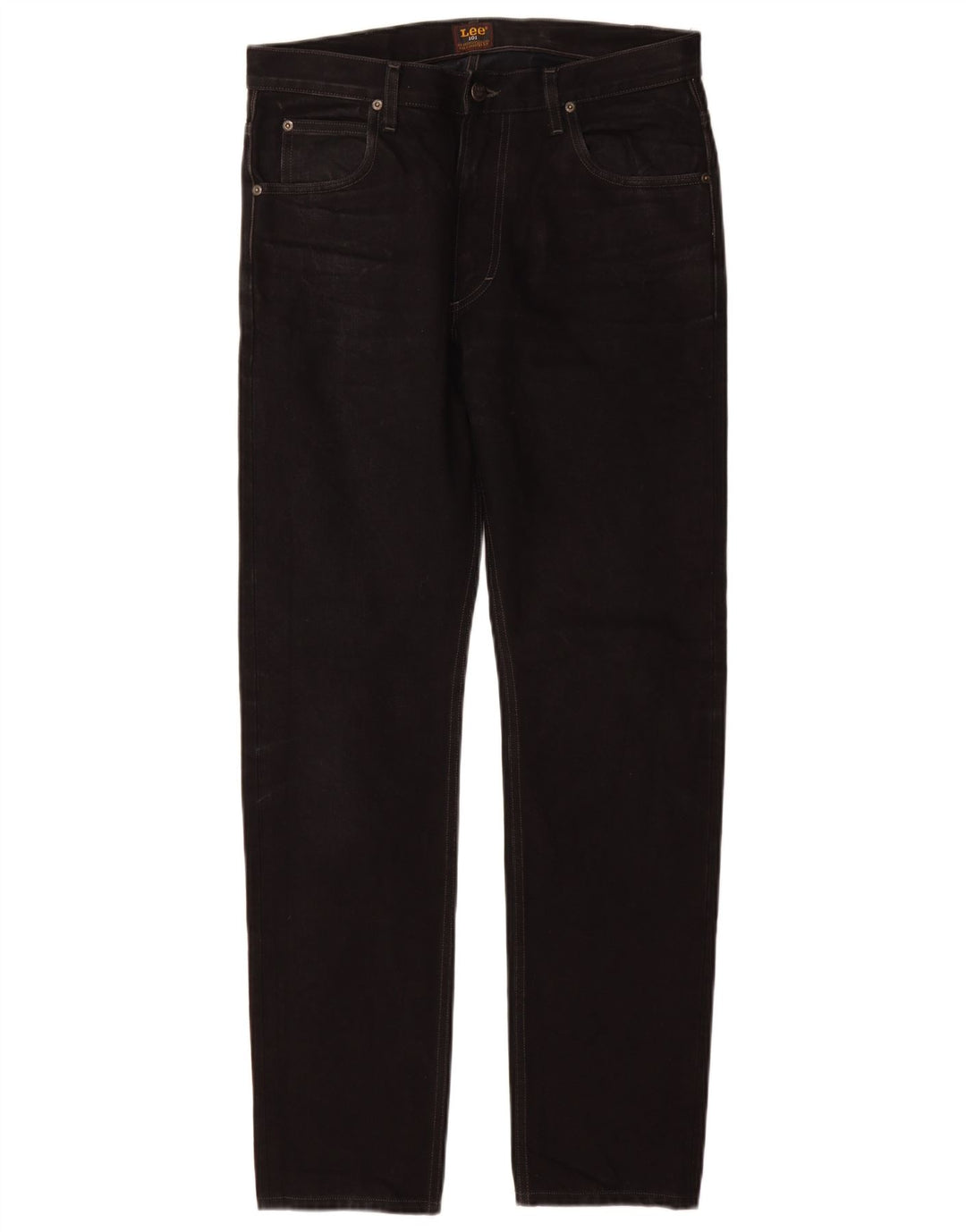 Jeans dritti da uomo Lee Rider W30 L32 cotone nero