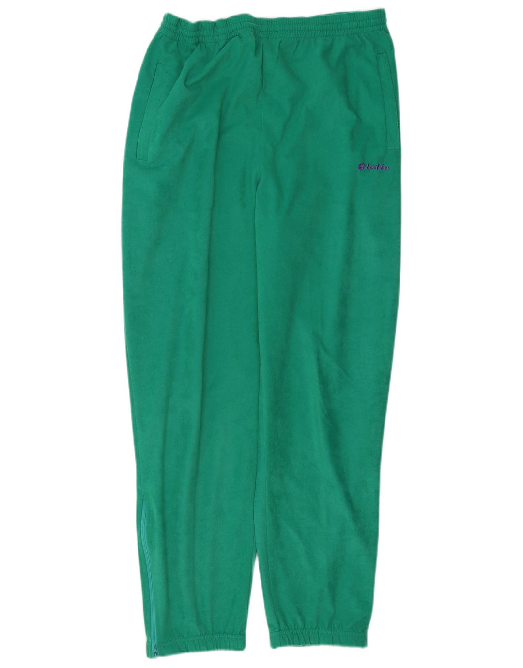 Pantaloni da tuta da uomo in velluto Lotto Joggers XL Verde Poliammide