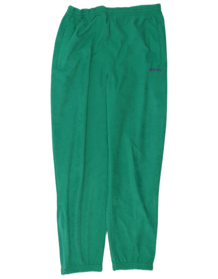 Pantaloni da tuta da uomo in velluto Lotto Joggers XL Verde Poliammide