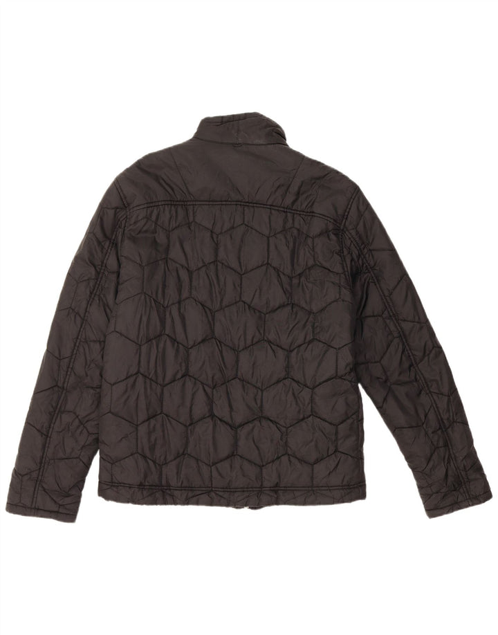 Gilet imbottito da uomo Timberland UK 38 nylon nero medio