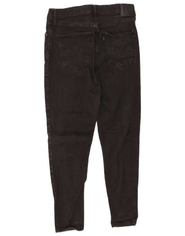 Levi's Donna Mile High Crop Super Skinny Jeans W32 L25 Cotone Nero