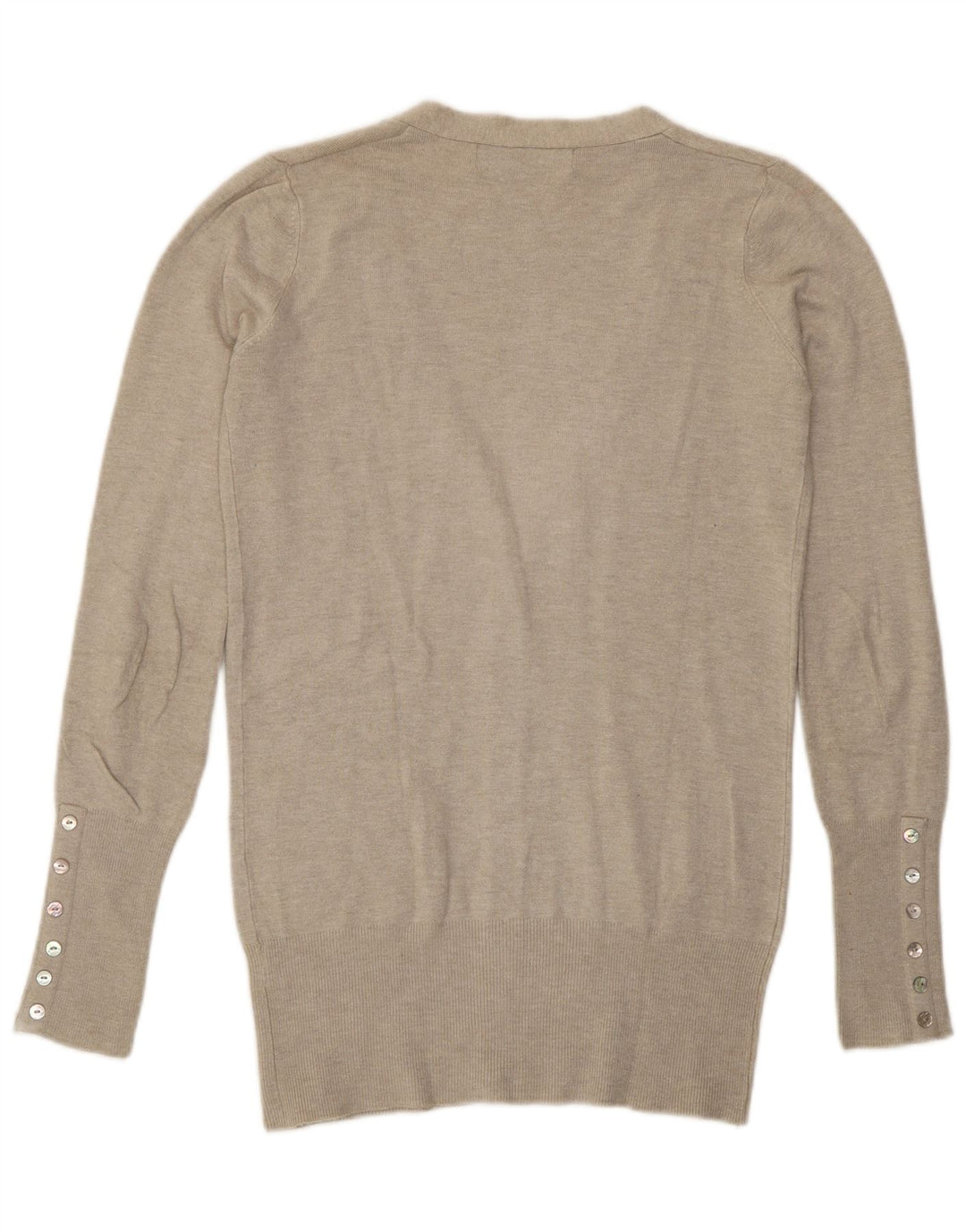 Maglione cardigan da donna Zara UK 10 piccolo grigio
