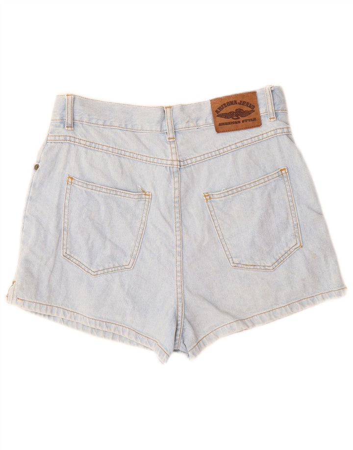 Pantaloncini di jeans da donna Arizona UK 14 medi W30 cotone blu