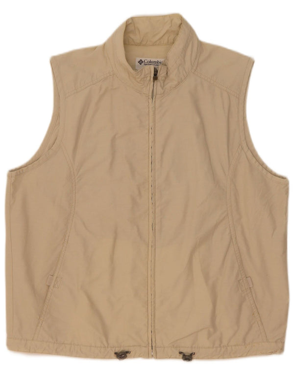 Gilet da donna Columbia UK 16 grande beige