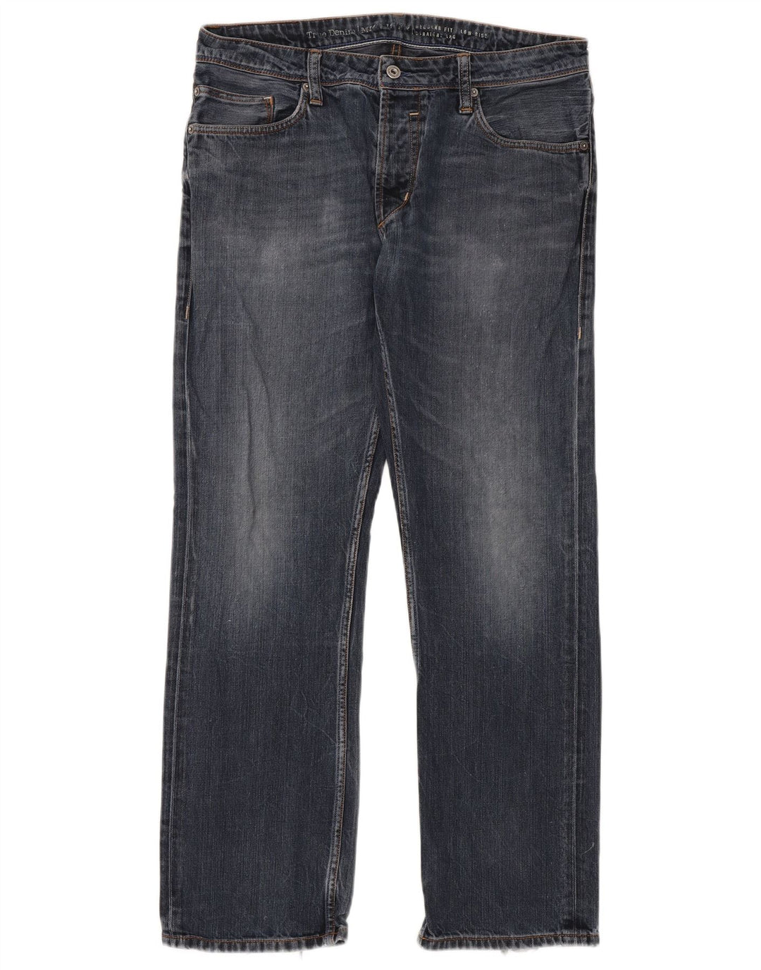 Jeans dritti da uomo Mustang W34 L32 cotone blu