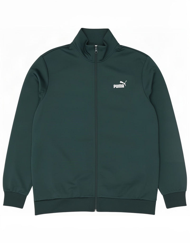 Giacca da tuta da uomo Puma Large verde in poliestere